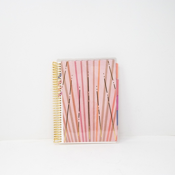 NEW Erin Condren Fitness Self-Care Daily Journal Planner Spiral Notebook - Picture 1 of 4